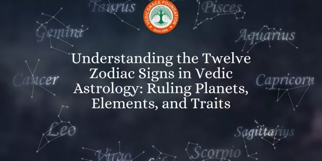 Zodiac Sign in vedic Astrology